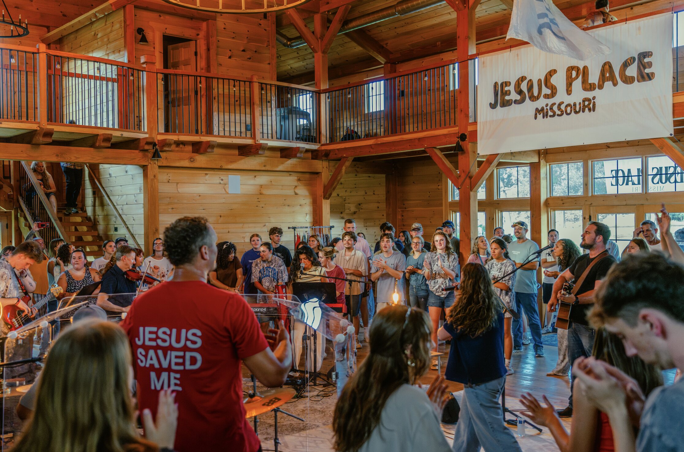 The Jesus Place Missouri community gathered in worship